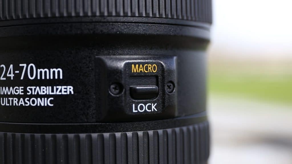 Switch macro Canon 24-70mm F/4