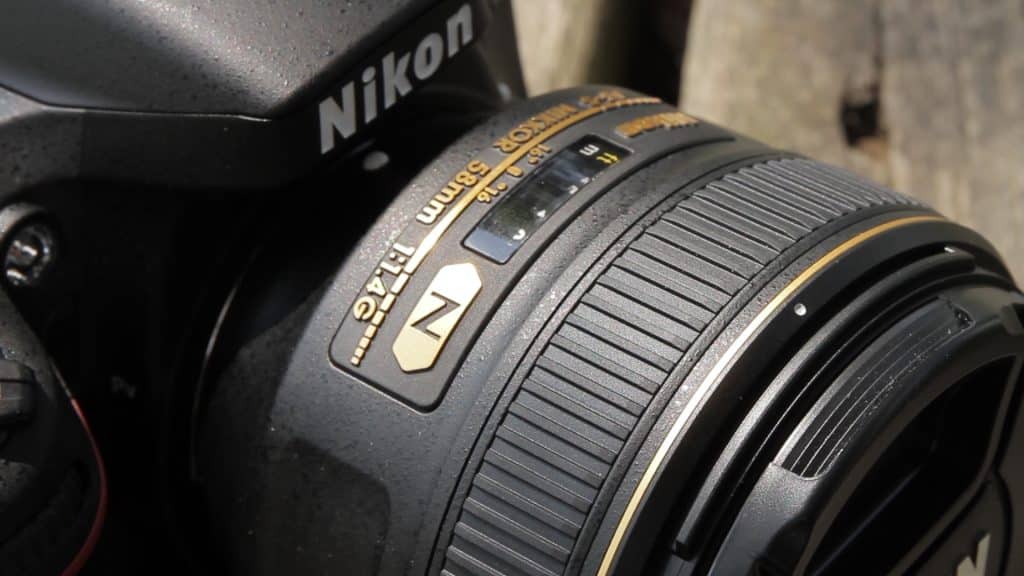 Obiettivo Nikon 58mm