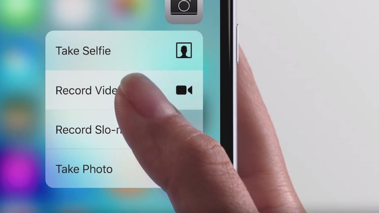 Apple iPhone 7 e le Funzioni 3D Touch del Centro di Controllo