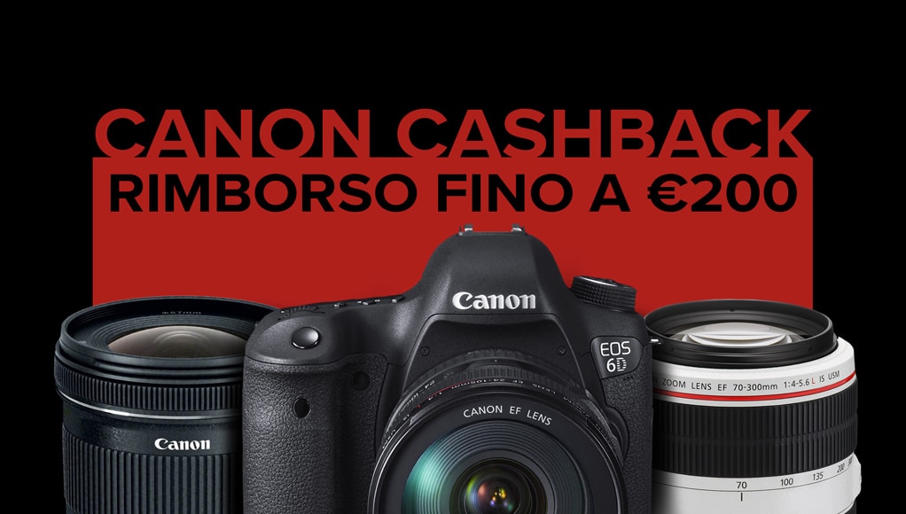 Canon CashBack in Scadenza. Ultimi Giorni, Affrettatevi!