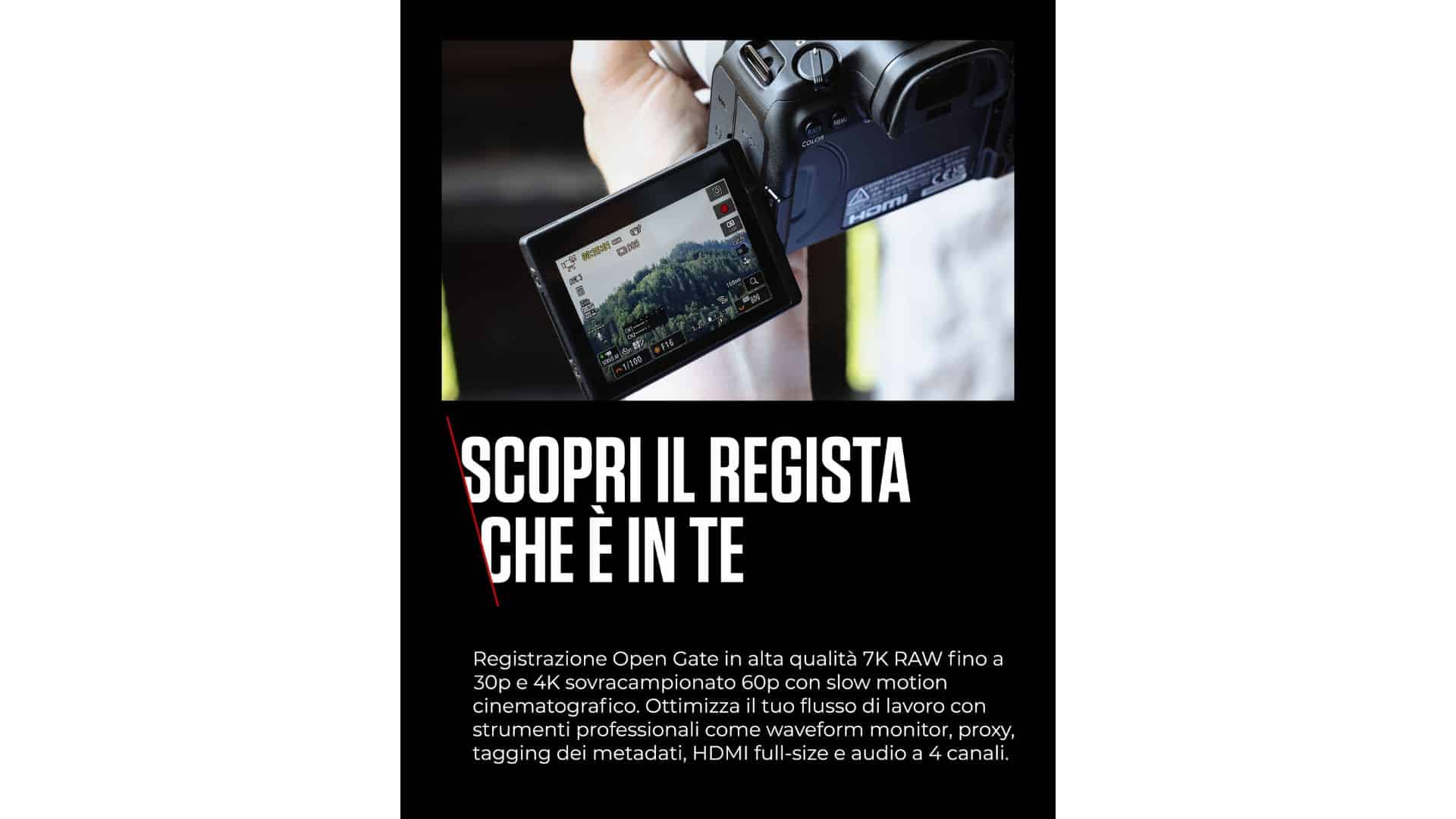 Caratteristiche della Canon EOS R6 Mark III (3)