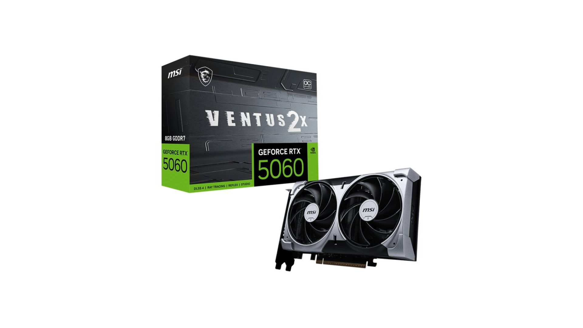 MSI GeForce RTX 5060 8G VENTUS 2X OC