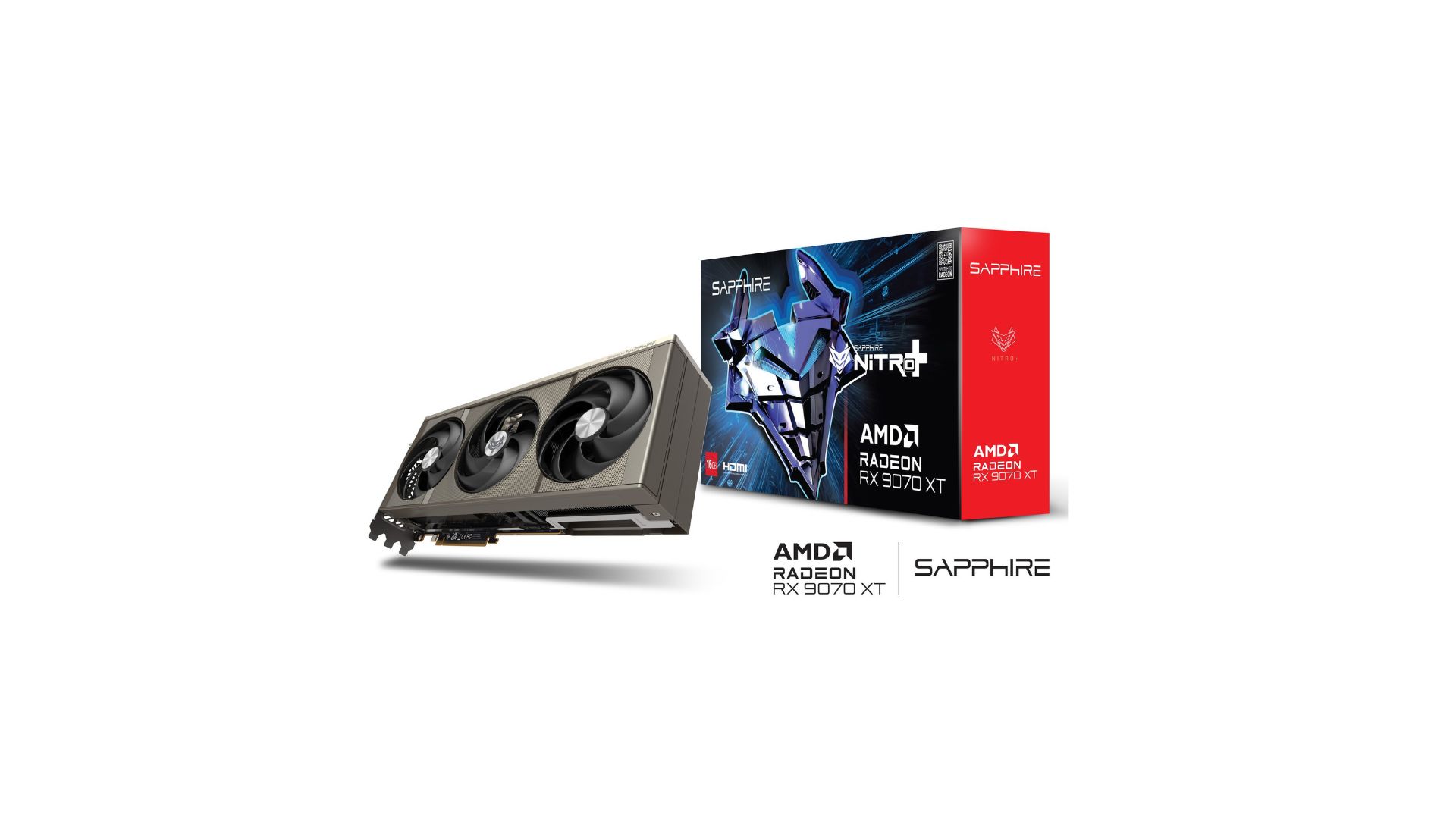 Sapphire AMD Radeon RX 9070 XT NITRO+ 16GB