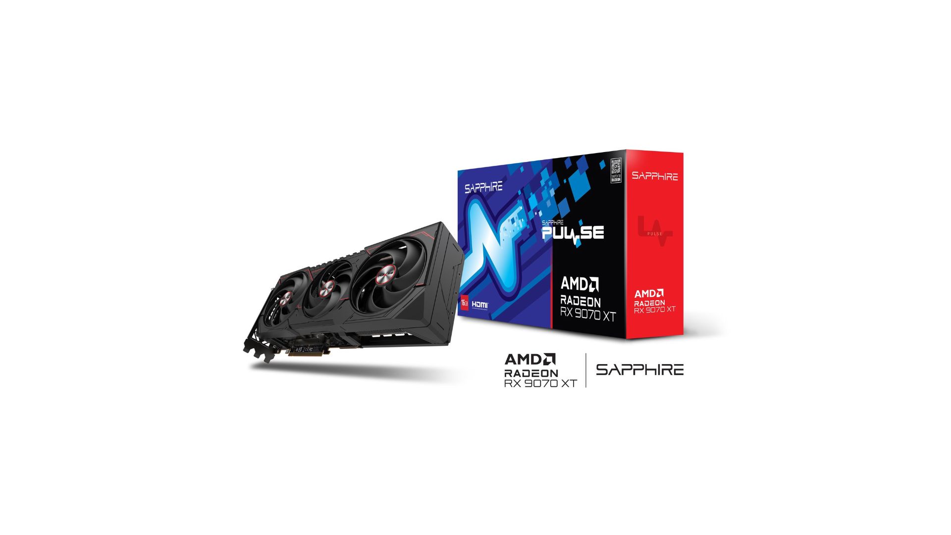 Sapphire AMD Radeon RX 9070 XT PULSE 16GB