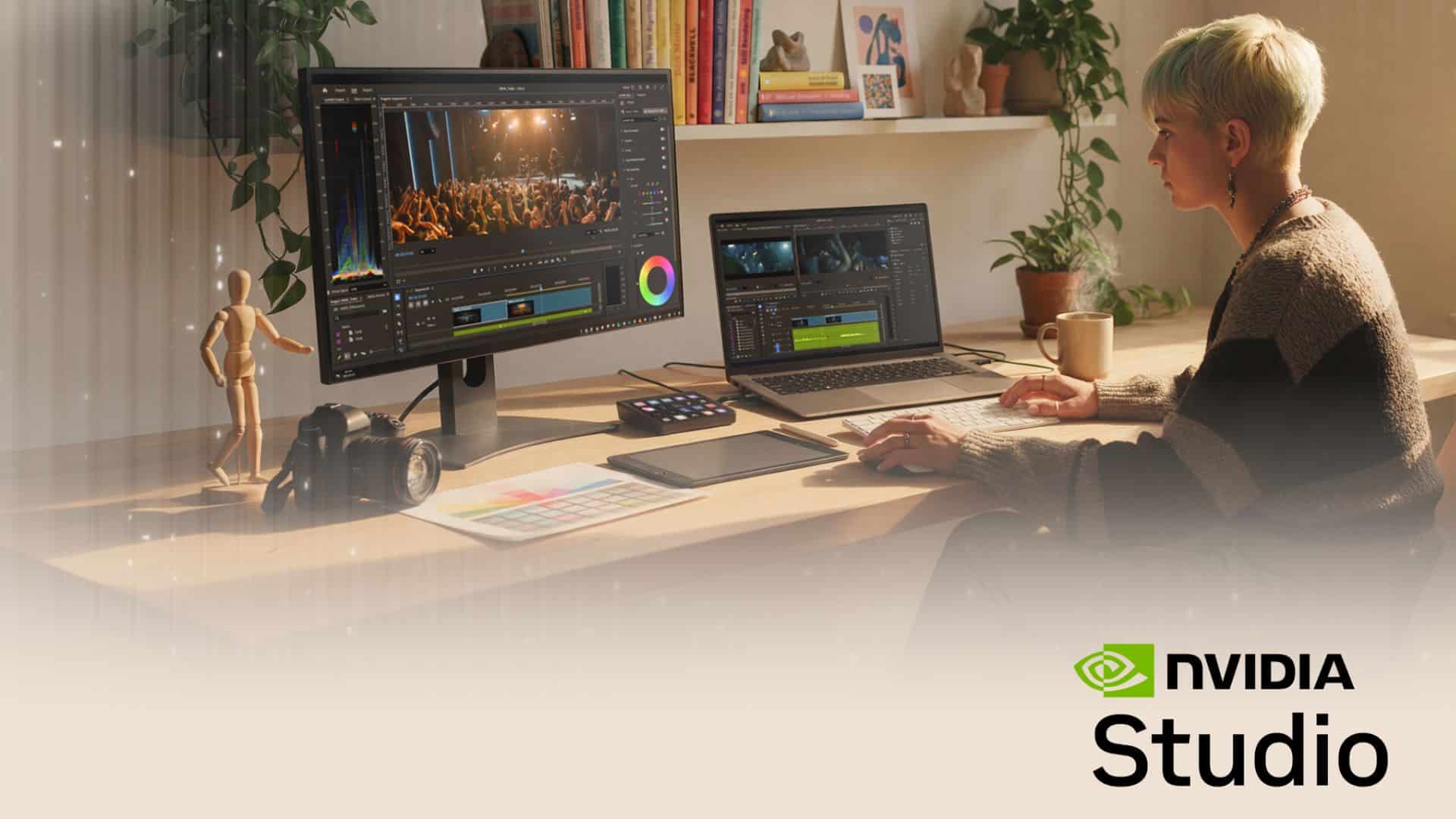 NVIDIA Studio e le workstation Ollo la potenza giusta per designer e creativi