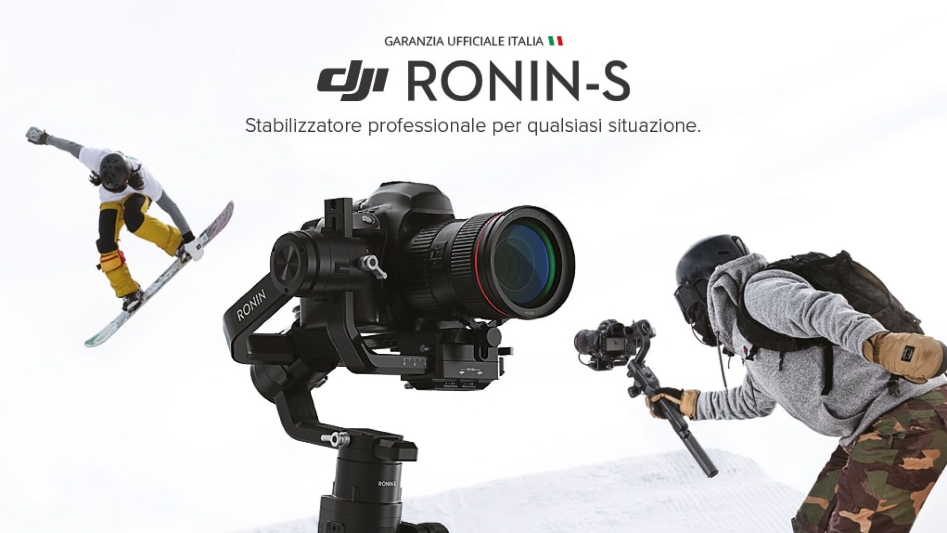 DJI Ronin S - Preordina subito il nuovo gimbal e ricevilo per primo!