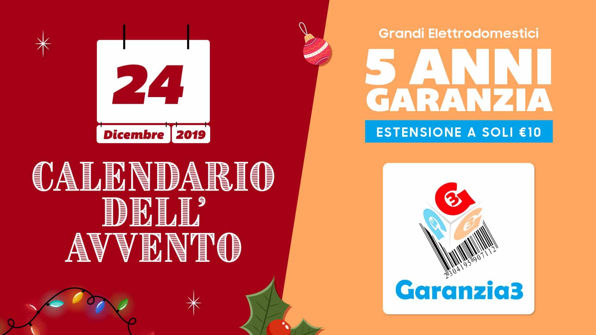 Estendi la garanzia a 5 anni con soli 10€!