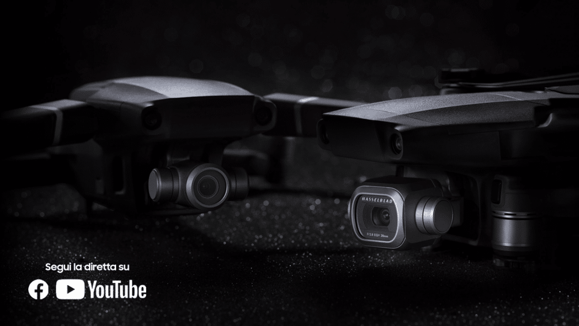 LIVE - Mavic Air 2 vs Mavic Mini e gli altri droni, con Bighenet