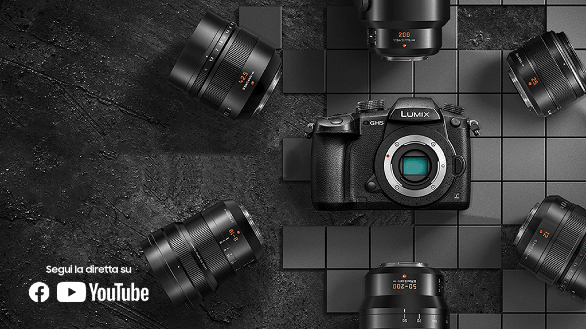 LIVE - Webinar Gratuito su Mirrorless Lumix con Panasonic Italia