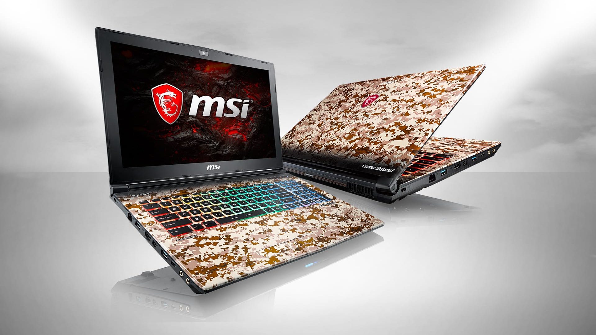 MSI GE62 7RE Camo Squad - Notebook in Edizione Limitata