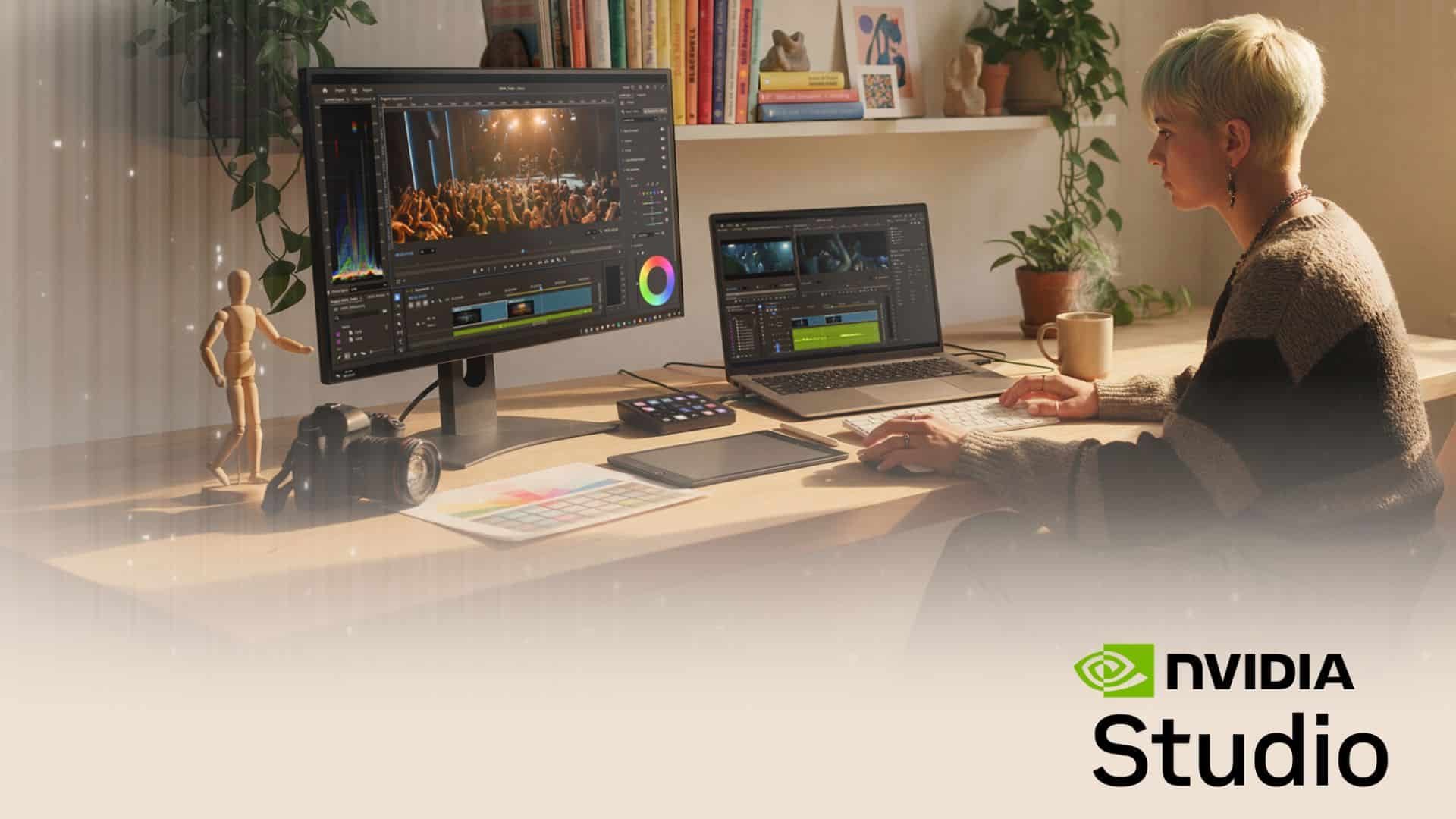 NVIDIA Studio e le workstation Ollo la potenza giusta per designer e creativi