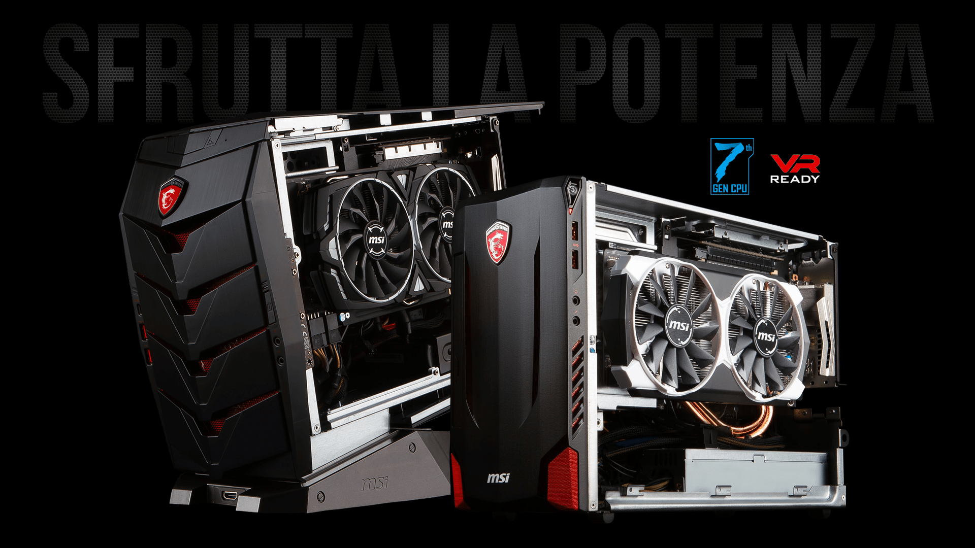 PC MSI Aegis e Nightblade - Presto Disponibili in Negozio!
