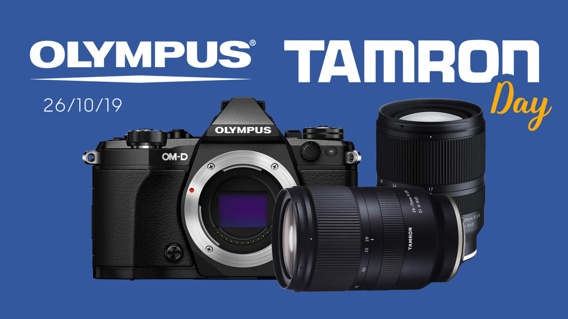 Polyphoto Day - Olympus M5 III e ottiche Tamron in prova gratuita!