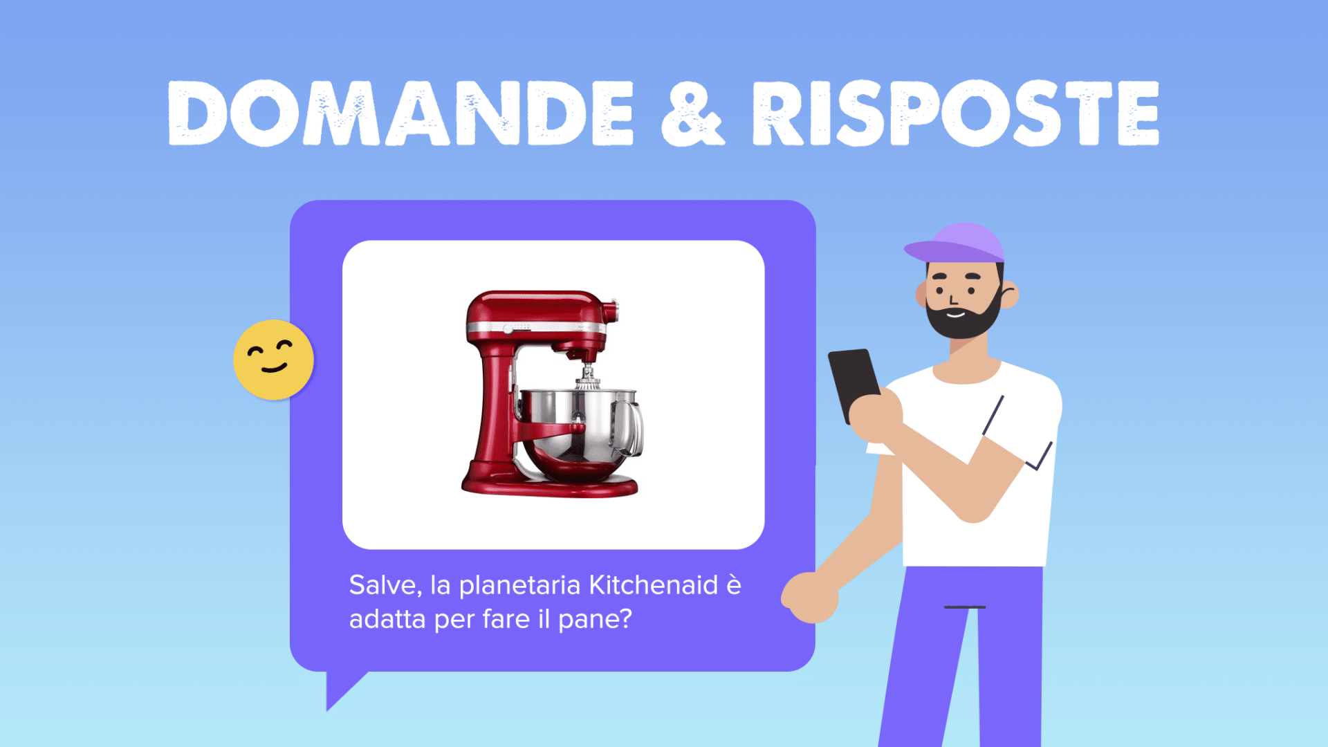 Q&A - Posso fare il Pane con un Robot Kitchenaid