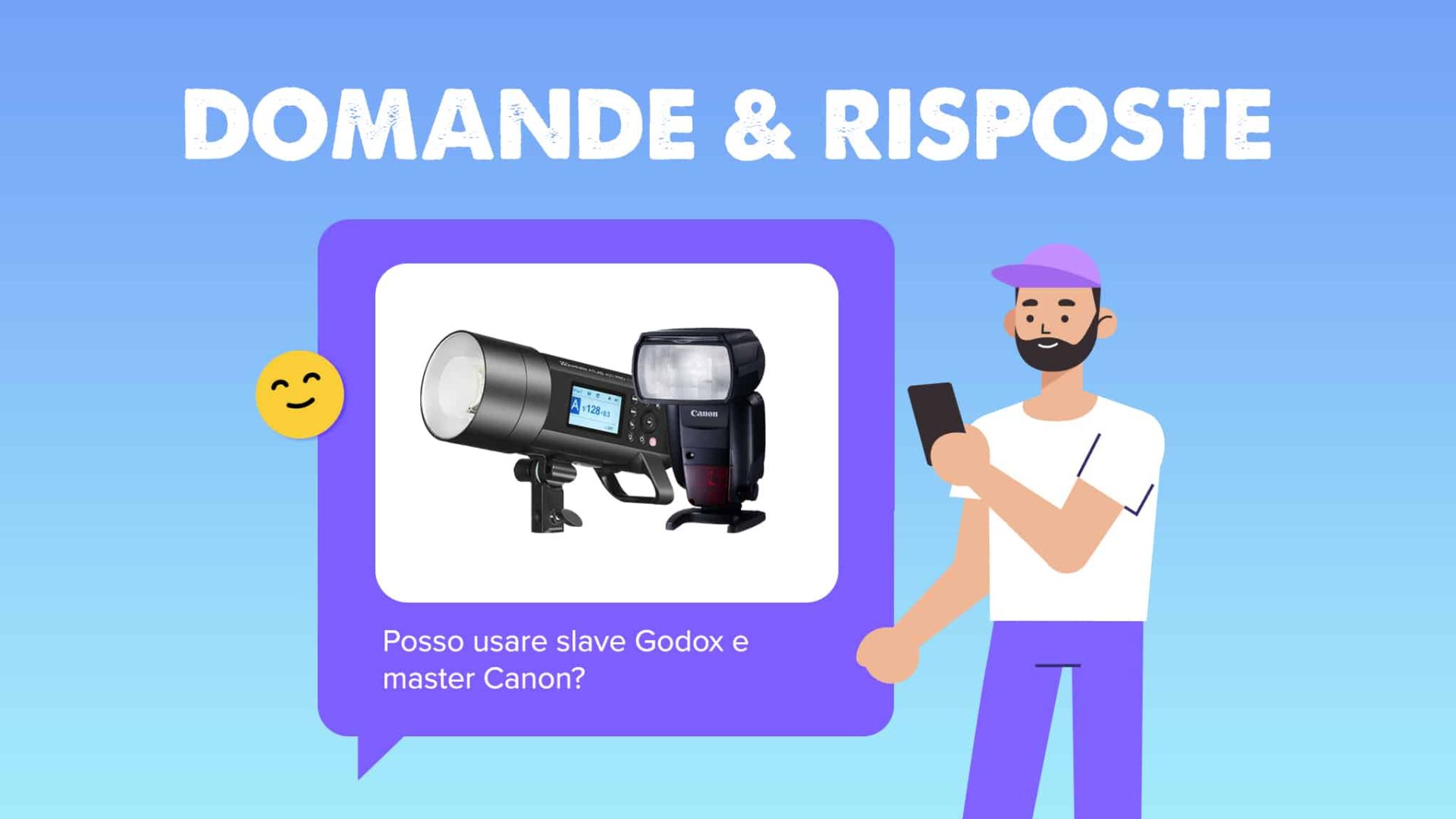 Q&A - Posso usare slave Godox e master Canon