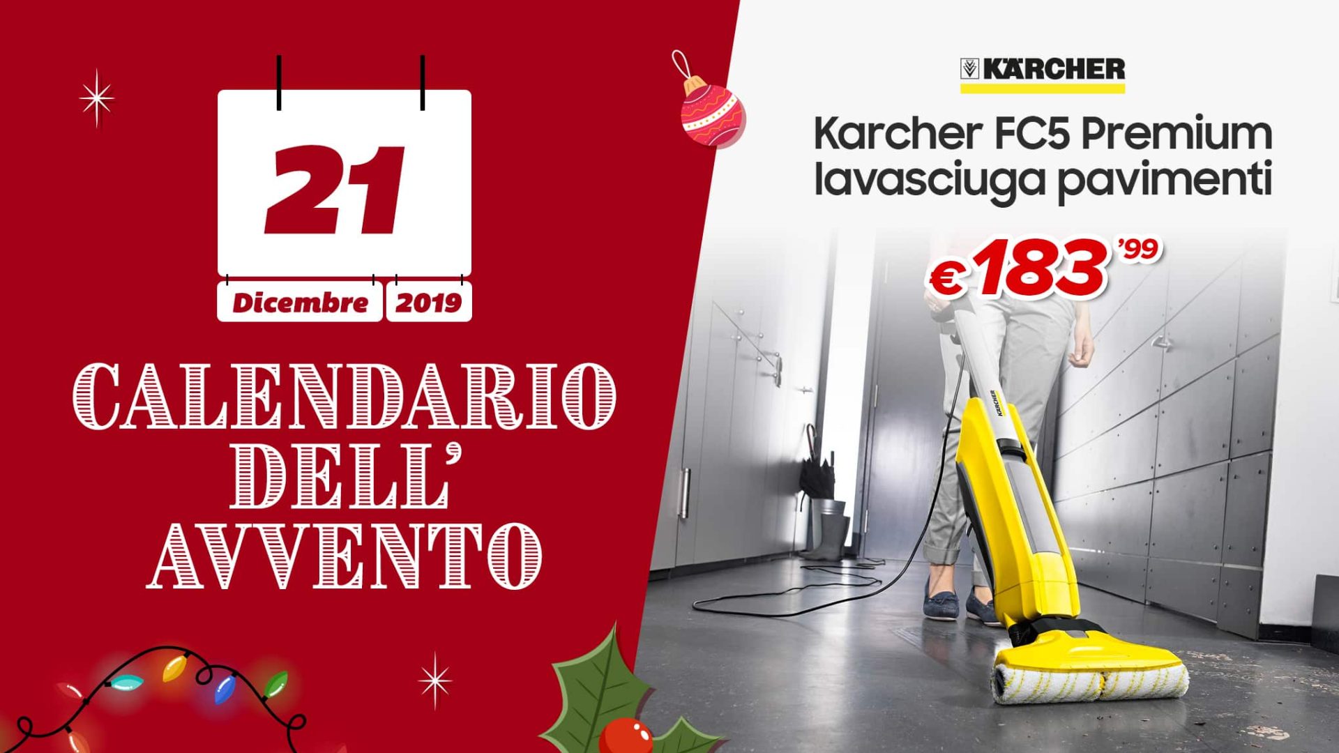 SOS Idea Regalo Karcher FC5 a soli 183.99€