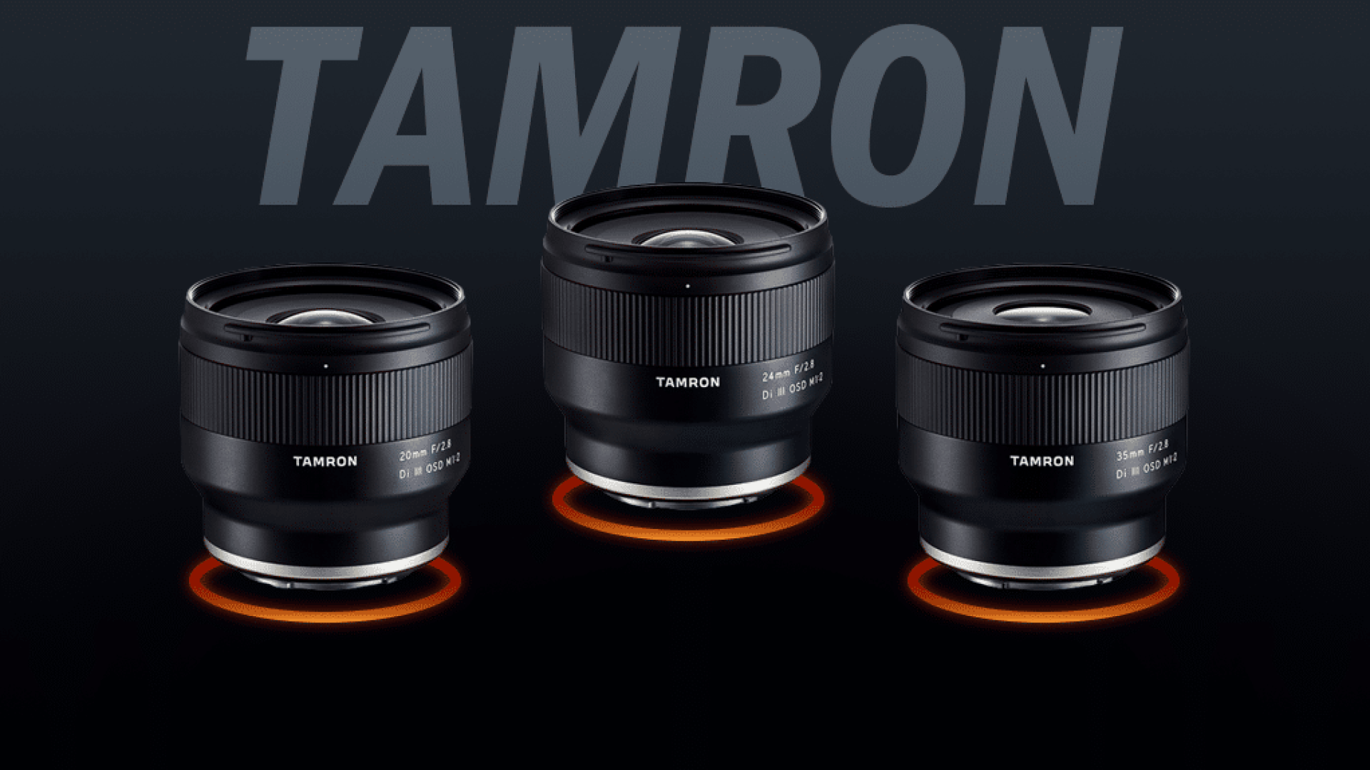 Tamron 20mm, 24mm e 35mm f2.8 per Sony, ecco i dettagli