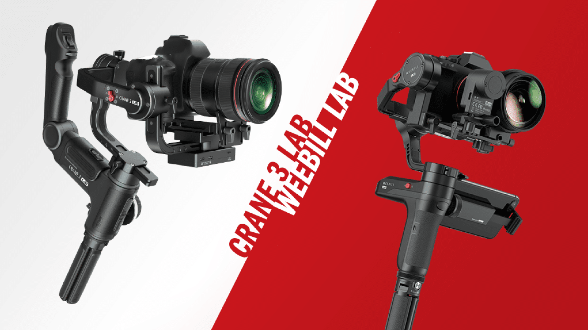 Zhiyun-Tech Crane 3 vs Weebill LAB quale scegliere
