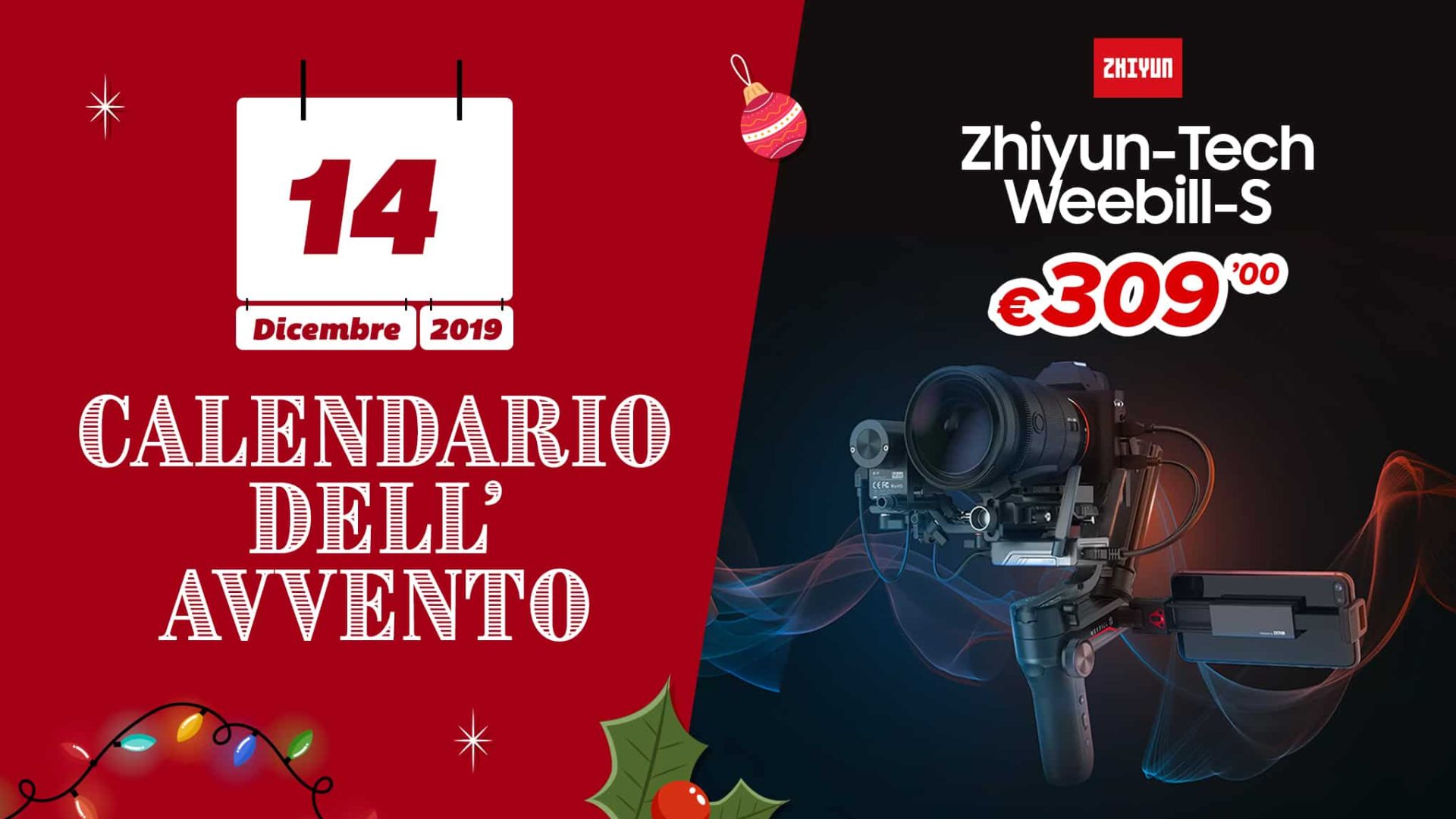Zhiyun-Tech Weebill S a soli 309€!